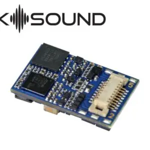 58928 LokSound 5 Nano DCC «Leerdecoder zum Programmieren», Next18, Lautsprecher 11x15mm, Spurweite: N, TT