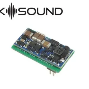 58914 LokSound 5 Nano DCC «Leerdecoder zum Programmieren», PluX16, Lautsprecher 11x15mm, Spurweite: N, TT